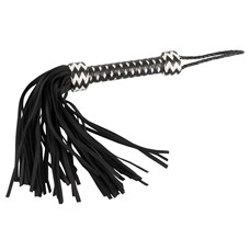 Кожаный многохвостый флогер ZADO Leather Flogger - 42 см.