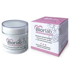 Дневная увлажняющая эмульсия Biorlab для сухой и чувствительной кожи - 45 гр.