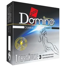 Супертонкие презервативы Domino  Тончайшие  - 3 шт.