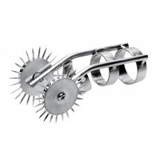 Насадка на палец с игольчатыми колёсиками Spikes Double Finger Pinwheel