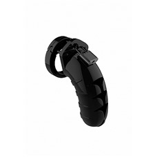 Мужской пояс верности №4 Black 4.5 Inch SH-MCG004BLK