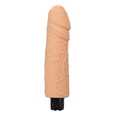 Телесный вибратор Realistic Skin Vibrator Big - 22 см.