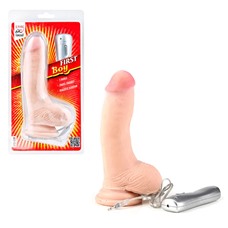 Семифункциональный вибратор First Boy - 17 см.