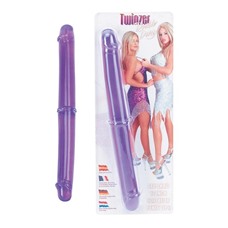 Фаллоимитатор двухголовый TWINZER 12