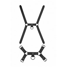 Портупея Ouch! Skulls and Bones Black SH-OU306BLK