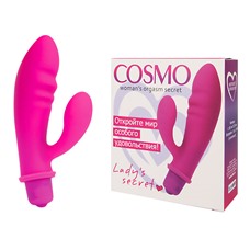 Вибратор с клиторальным отростком от Cosmo, 8,5 см