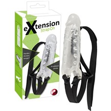 Насадка-страпон на пенис с ремешком eXtension от компании You 2 Toys, 18 см