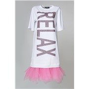 Свободное платье-футболка "Relax"