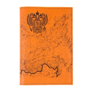 Ежедневник большой Карта России в кож.облож. недатир.