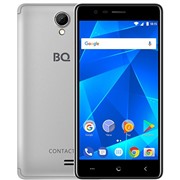 Сотовый телефон BQ S-5001L Contact Silver LTE Поддержка NFС и Android Pay