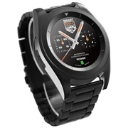 Умные часы NO.1 G6 черные, ремешок сталь