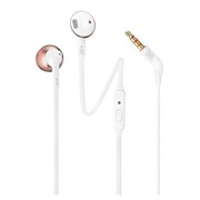 Наушники JBL T205 Rose Gold вкладыши с микрофоном
