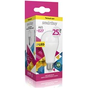 Светодиодная лампа Smartbuy SBL-A65-25-30K-E27 теплый свет