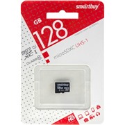 Карта памяти MicroSDXC_128 Gb SmartBuy class 10 б/ад SB128GBSDCL10-00