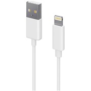 Кабель SEVEN Apple 8-pin белый