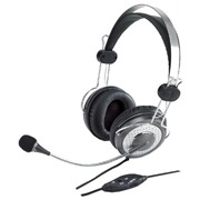 Наушники Genius HS-04SU* мониторные с микрофоном
