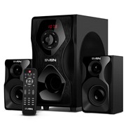 Акустическая система Sven MS-2055 Черный ,Bt,30Вт+2х12.5Вт,FM,USB,SD,дисплей,ПДУ
