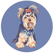 Держатель GRESSO Popsockets Животные №1 Йоркширский терьер