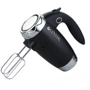 Миксер CENTEK CT-1115 черный/хром 350Вт, 6 скоростей+турбо
