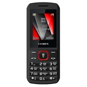 Сотовый телефон TEXET TM-127 Black Red