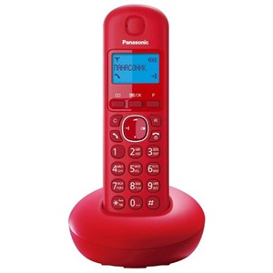 Телефон Panasonic KX-TGB210 RUR красный DECT  АОН