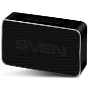 Акустическая система Sven PS-85 черный, 5 Вт,Bluetooth, USB,microSD, FM, 2000мА*ч