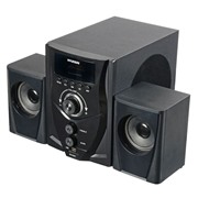Акустическая Hyundai H-HA220 Black черный 2х49Вт, Bt, microSD, USB, FM-тюнер