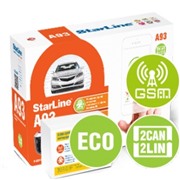 Автосигнализация STARLINE A93 2CAN+2LIN GSM ECO РРЦ - 13400 руб.