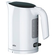 Чайник BRAUN WK 3000 белый 2200 Вт, 1 литр,белый