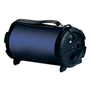 Портативная акустика Hyundai H-PAC240 синий/черный 16W 1.0 BT/3.5Jack/USB