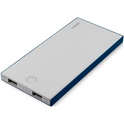 Аккумулятор внешний Rombica NEO NS100B, 10000 мАч Soft-touch, темно-синий, чехол