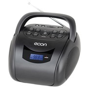 Бумбокс ECON EBB-300 2x1,5Вт, USB, SD, AUX вход, разъем для наушников