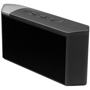 Портативная акустика  Ginzzu GM-873B, 2х3W, черный BT-Колонка/USB/SD/AUX/FM