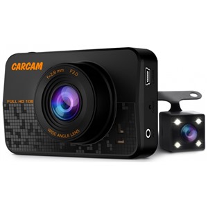 Видеорегистратор Carcam Каркам D1 2 кам,1920x1080,140°,2.2''