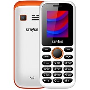Сотовый телефон STRIKE A10 White Orange