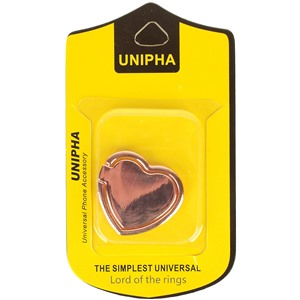 Держатель для телефона Popsockets Сердце, розовое