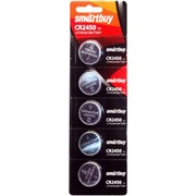 Батарейка Smartbuy CR2450 / BL5 (5/100)