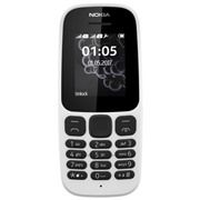 Сотовый телефон NOKIA 105 SS White TA-1010
