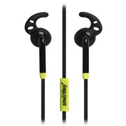Наушники SmartBuy FIT SBH-400* Black/Yellow вкладыши вакуумные с микрофоном