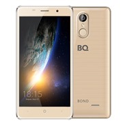 Сотовый телефон BQ S-5022 Bond Gold 5,0" IPS 1280*720, 1/8Gb, 8Mp+5Mp, Fingerprint
