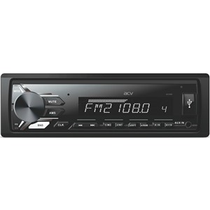Автомагнитола ACV MP3/WMA AVS-811W белая,50Wx4, SD, USB, AUX