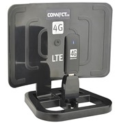 Антенна усилитель интернет-сигнала "CONNECT" 2.0 Black для USB модемов GSM, 3G, WiMax, WiFi, Bluetouth.