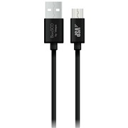 Кабель BoraSCO (37339) micro USB черный, 1 м (упаковка zip lock)