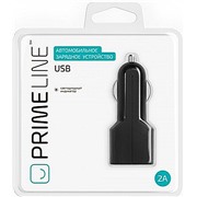 Авто З/У Prime Line (2210) USB 2.1A, черный