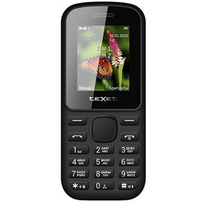 Сотовый телефон TEXET TM-130 Black