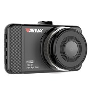 Видеорегистратор ARTWAY AV-391+карта SmartBuy 16Gb 1920x1080,170°,3",G-sensor,micro SD