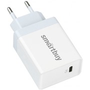 З/У SmartBuy (SBP-1018C) FLASH USB-C, Power Delivery, 18W  белый