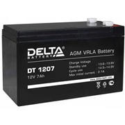 Аккумулятор Delta DT 1207 12V 7.0Ah 151x65x102, для эхолотов.