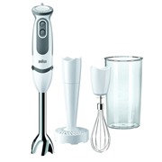 Блендер BRAUN MQ 5007 Puree 750 Вт, нож из нерж.стали, венчик, стакан