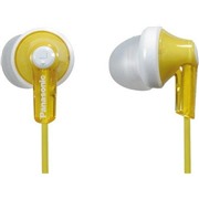 Наушники Panasonic rp-hje 118GUY yellow вкладыши вакуумные